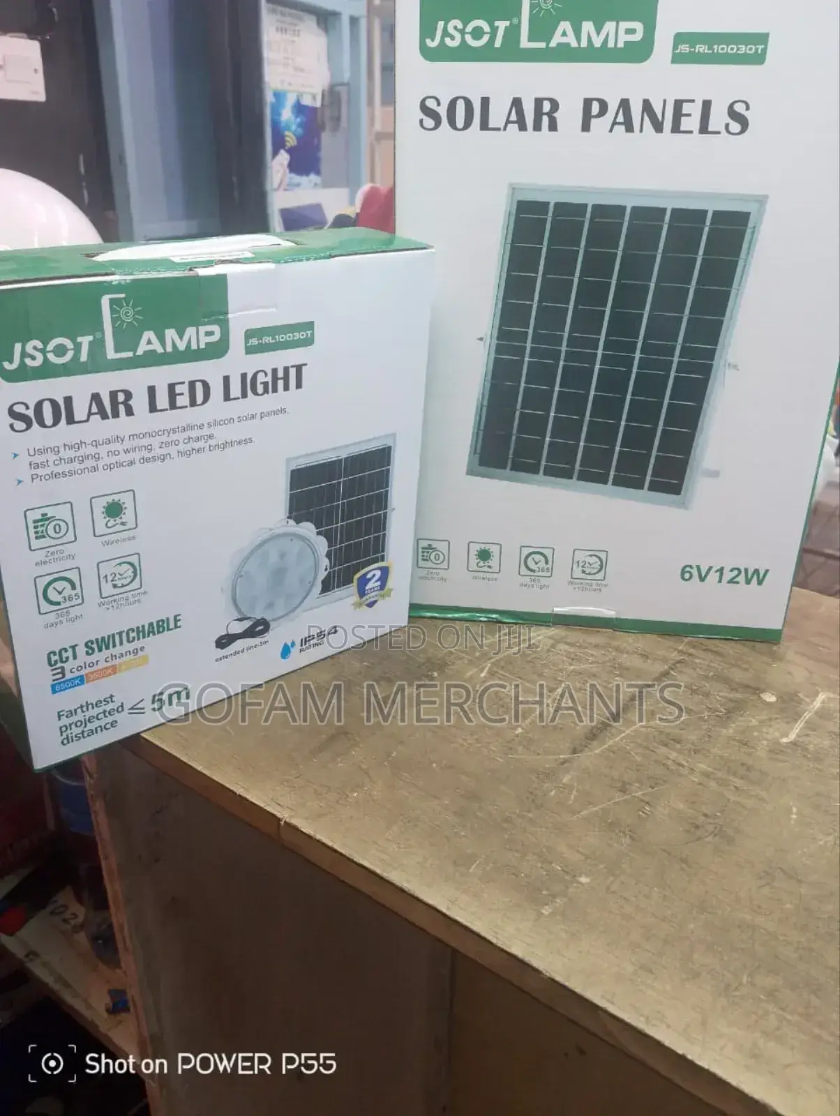 Jsot 200w Solar Led Ceiling Lights