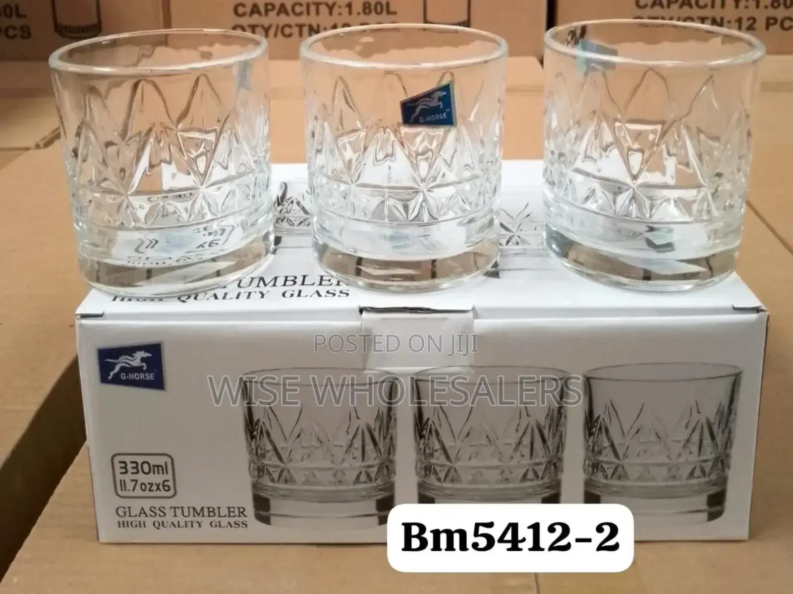 315ml Whisky  Glasses