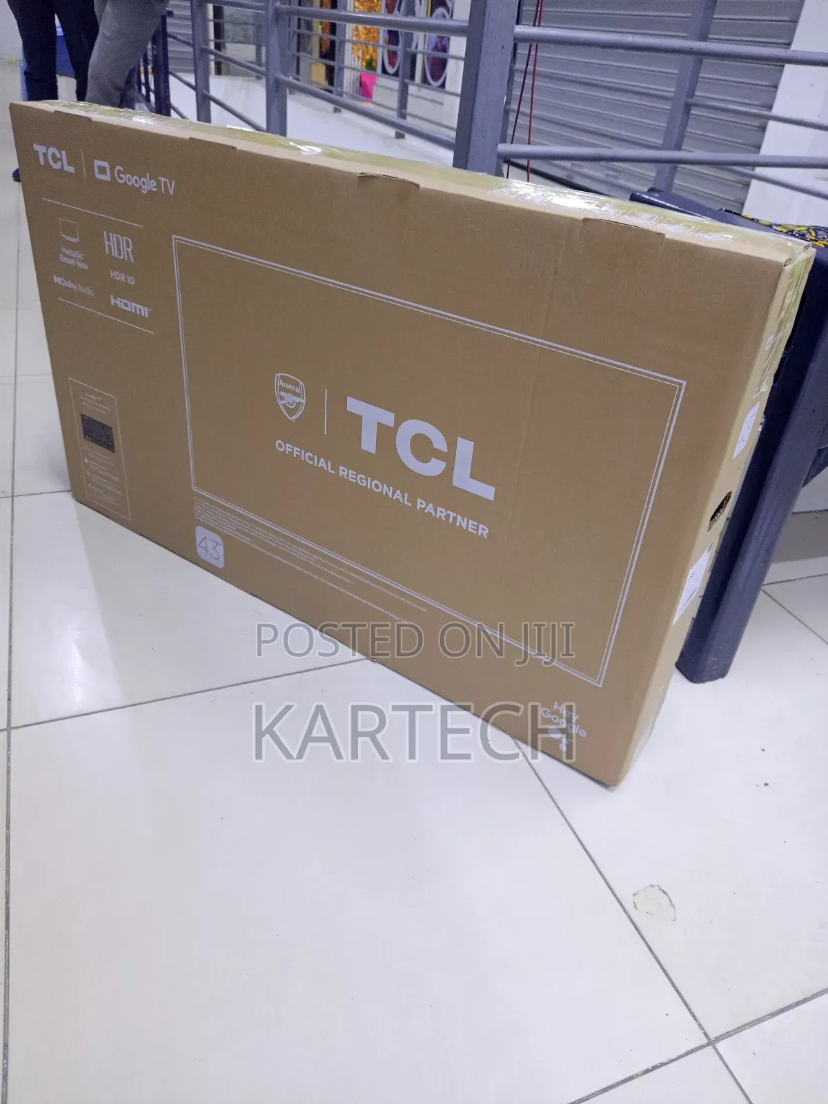 TCL 43 Inch 43s5k FHD Qled Frameless Google Tv