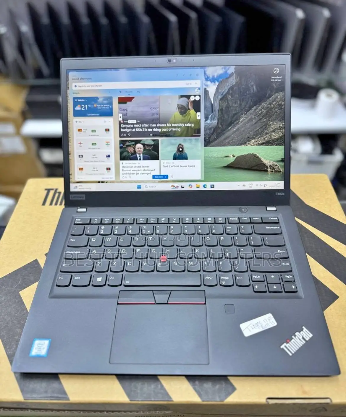 Laptop Lenovo Thinkpad T490s 8GB Intel Core i5 SSD 256GB