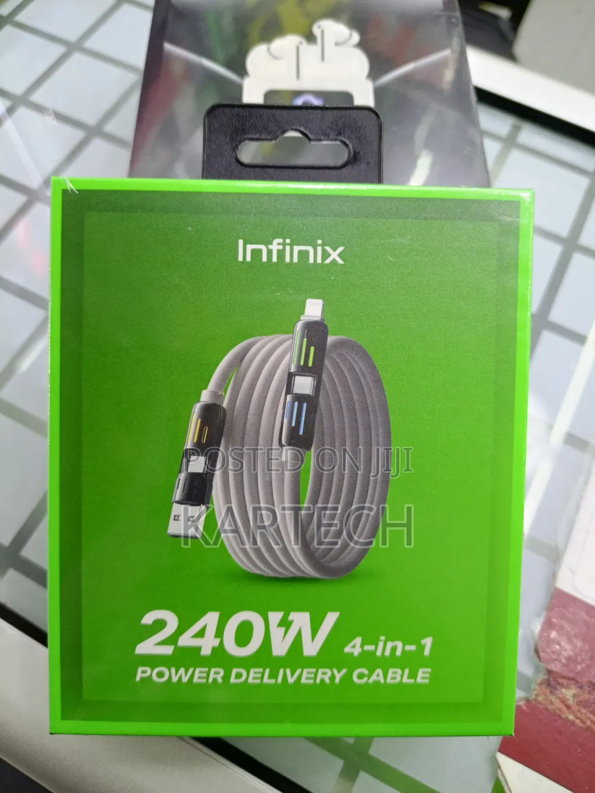 Infinix Xd15 240w 4-in-1 Delivery Cable