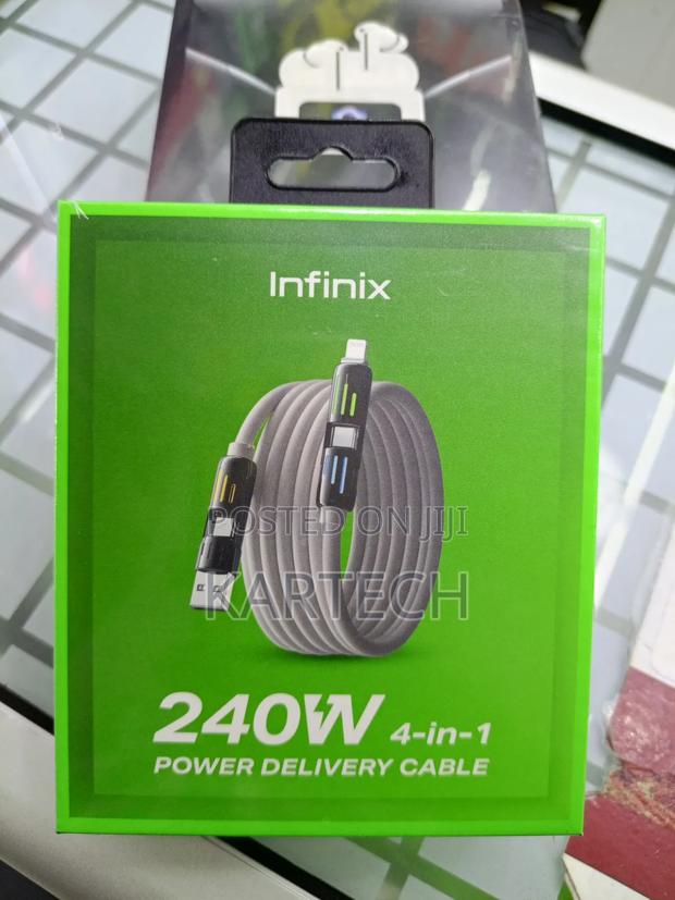 Infinix Xd15 240w 4-in-1 Delivery Cable - main view