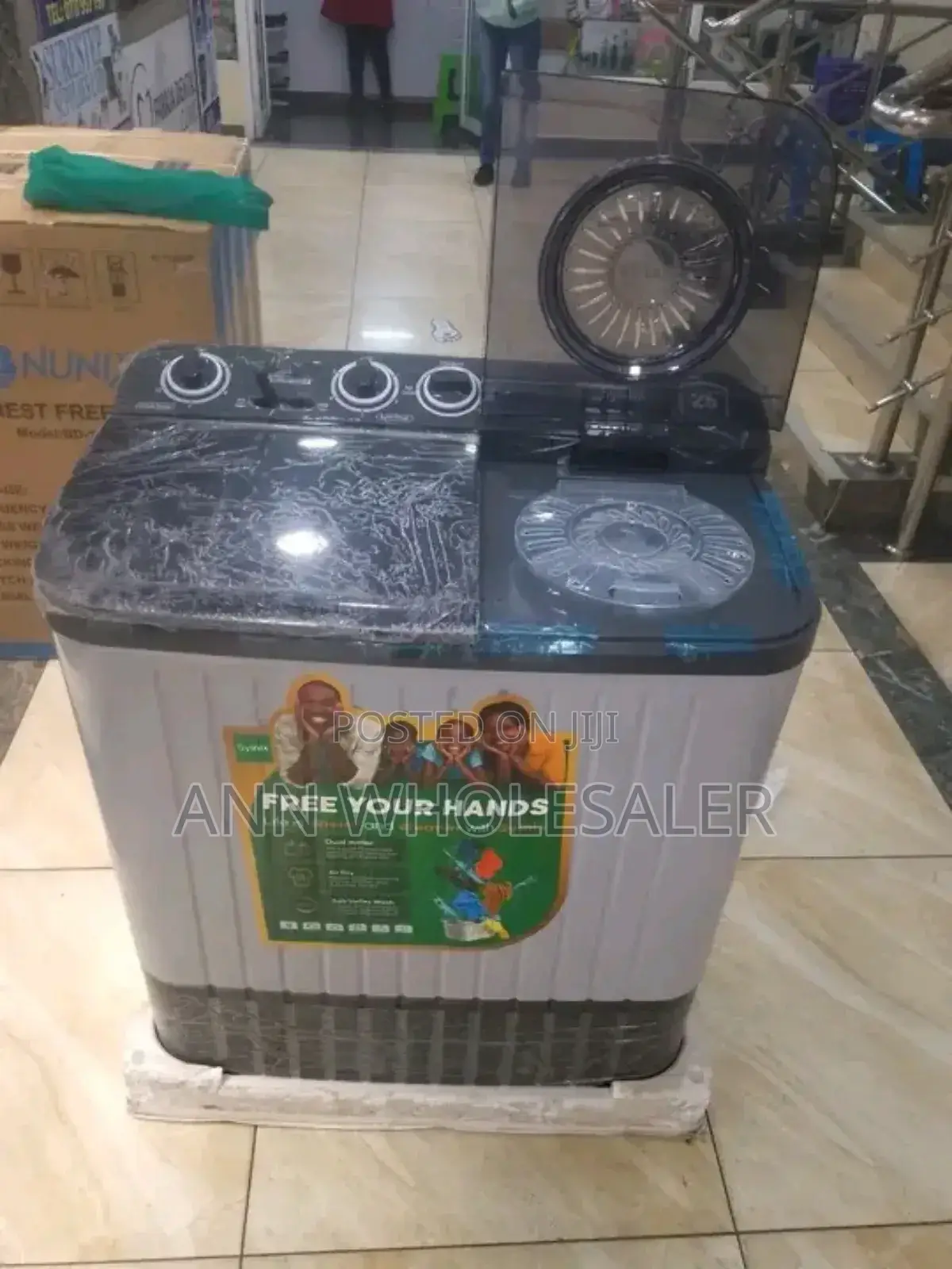 Electric Twin Tub Washing Machine Synix 10 KGS