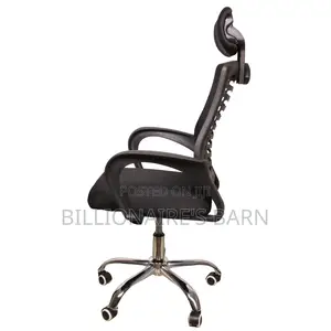 Mesh Chair With Headrest