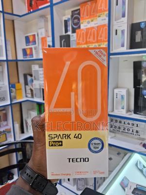New Tecno Spark 40 Pro+ 256 GB Black - main view