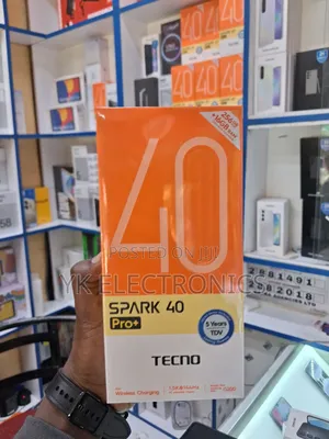 New Tecno Spark 40 Pro+ 256 GB Black