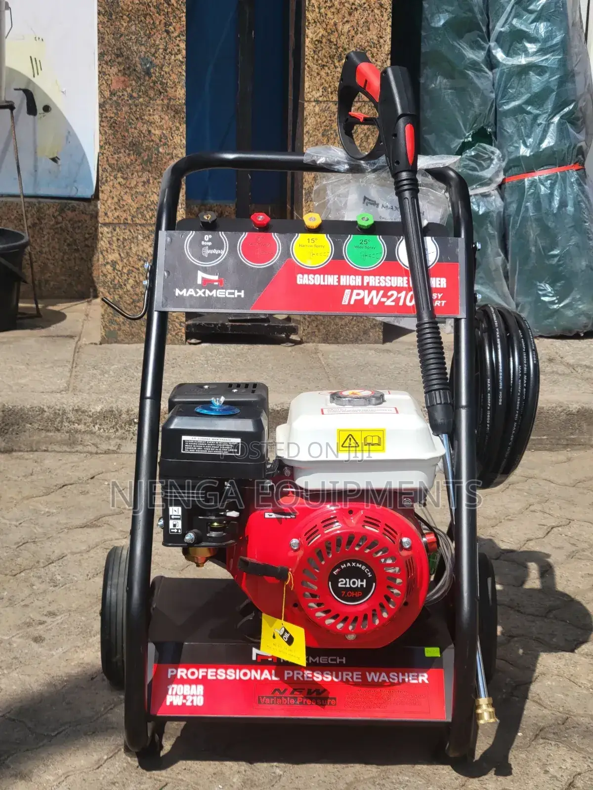 Maxmech Heavy Duty Pressure Washer Pw-210