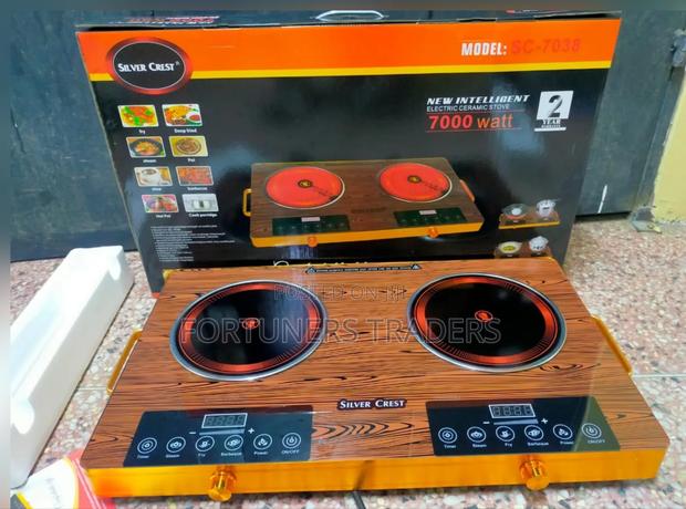 Double Induction Cooker Silver Crest - main view