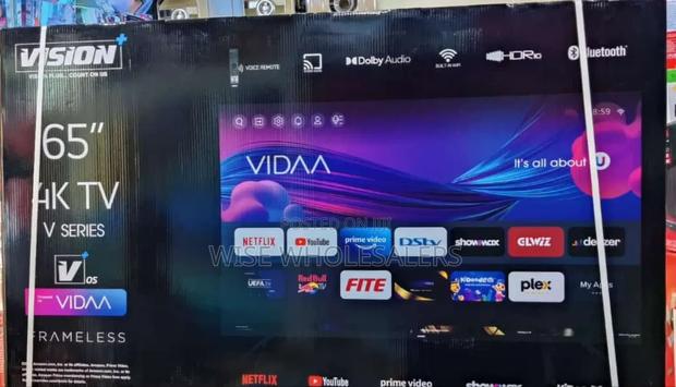 *Vision 65" Smart 4k Frameless Restocked