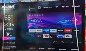 *Vision 65" Smart 4k Frameless Restocked