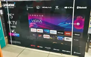 Vision Plus 75′′ Vp8875kv 4k Frameless V+ Os Smart Tv