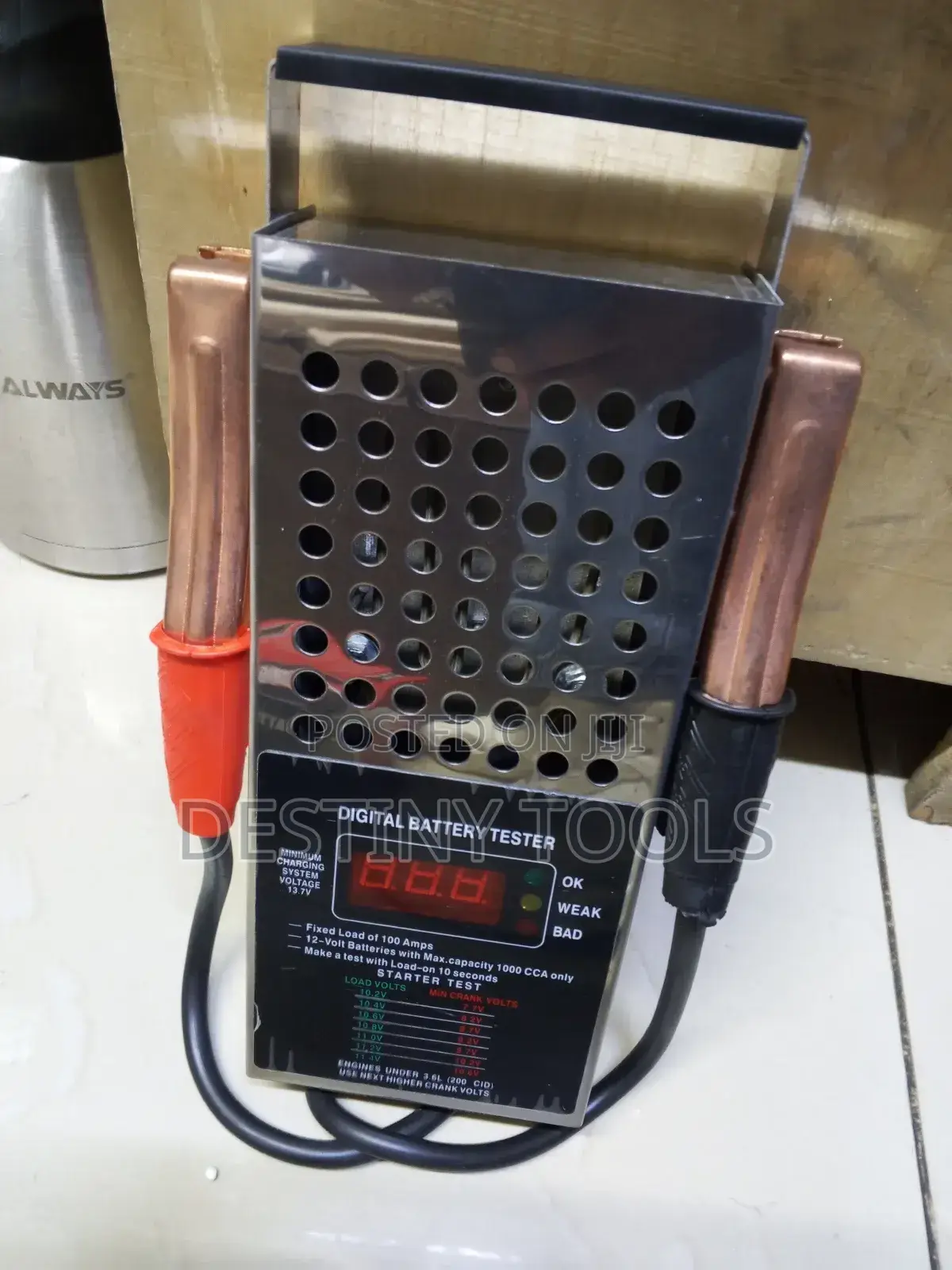 Digital Battery Tester