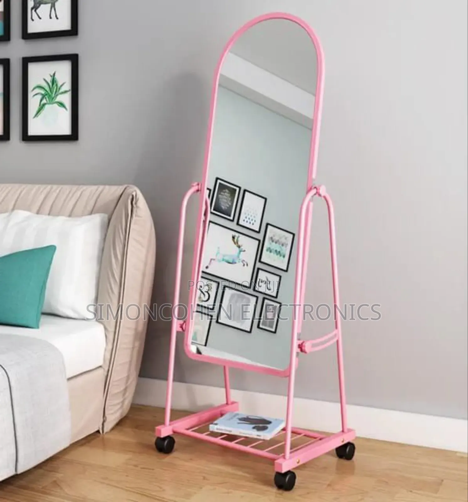 Dressing Mirror With Wheels