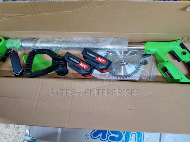 Cordless Grass Trimmer/Lawn Mower - main view