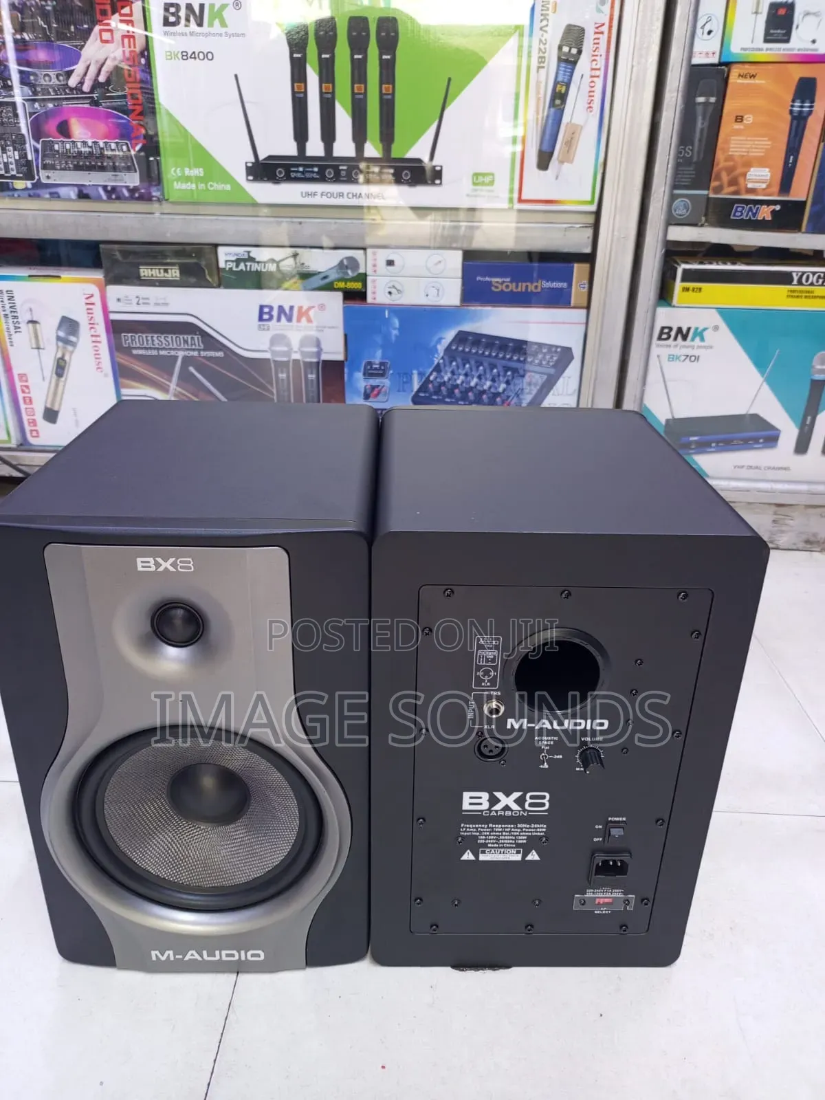 Studio Speakers Bx8c Carbon 8inch