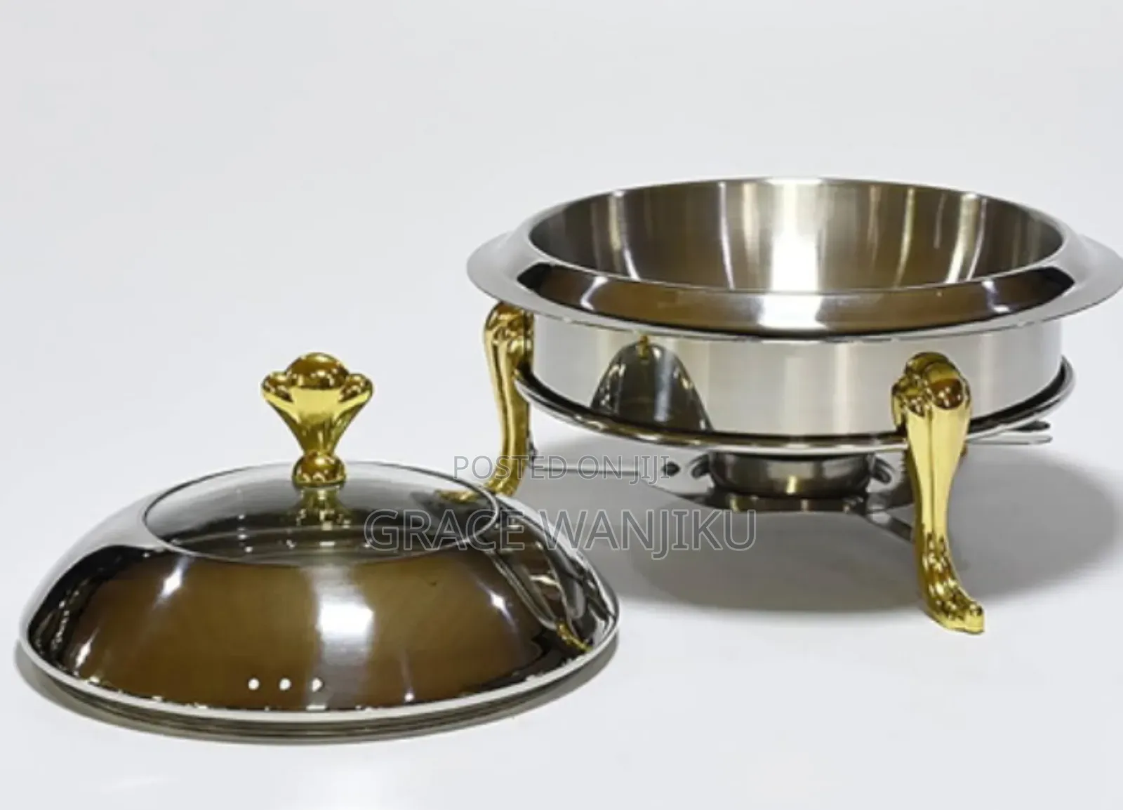 *Stainless Steel 28cm Furnace Chafing Dish Food Warmer