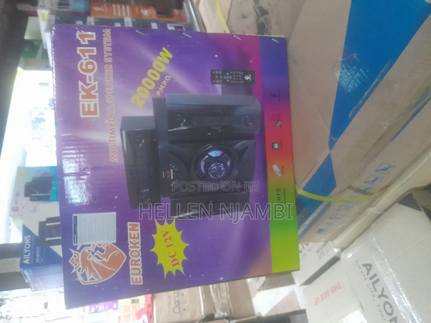 Euroken Ek-611 3.1ch Multimedia Speaker System