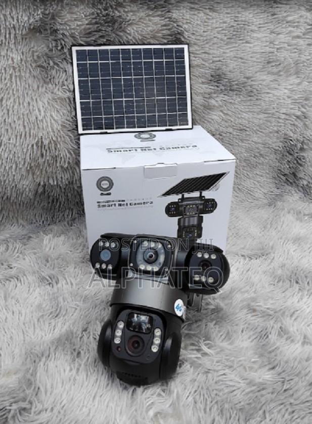 Triple Lens 4g CCTV Camera Full Hd Cmos Wide Angle Lens, 6mp