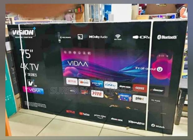 *Vision 75" Smart Frameless Restocked - main view