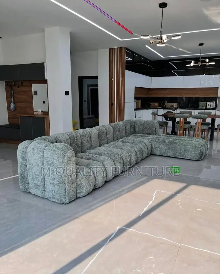 Modernized L Shaped Sofa