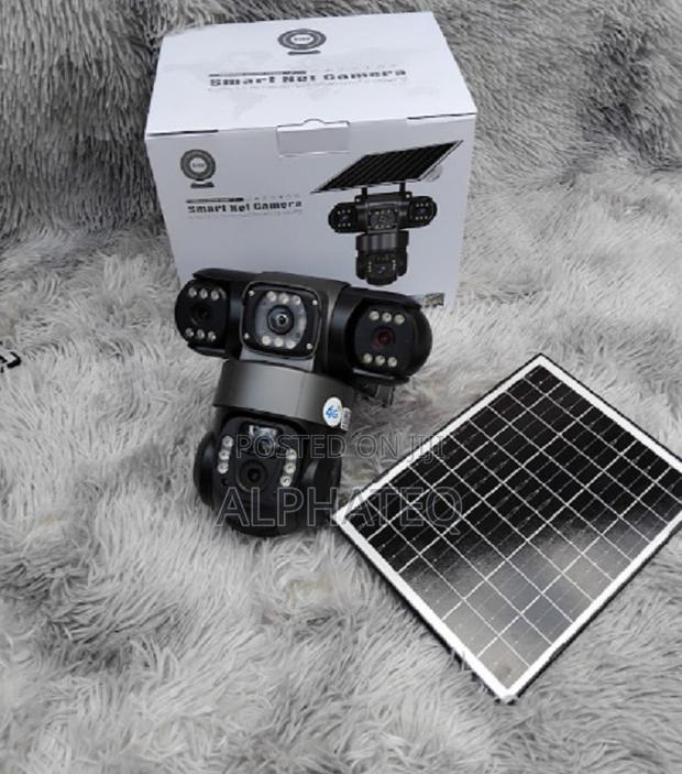 Triple Lens V380pro Solar CCTV PTZ Night Edition Camera Auto - main view