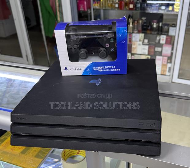 Moderately Used Sony Ps4 Pro - main view