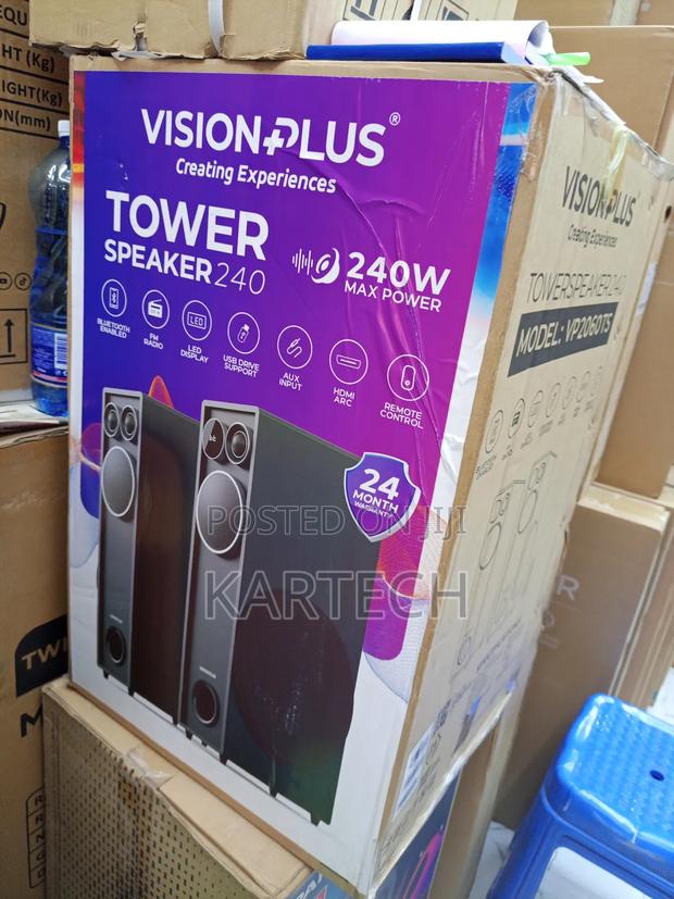 Vision Plus Vp2060ts Tower Speaker System - main view