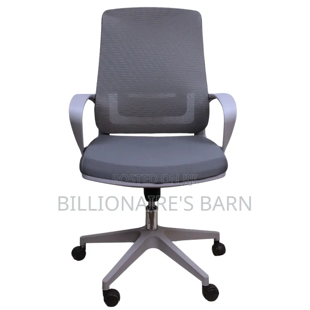 Grey Ergonomic Mesh Office Chair