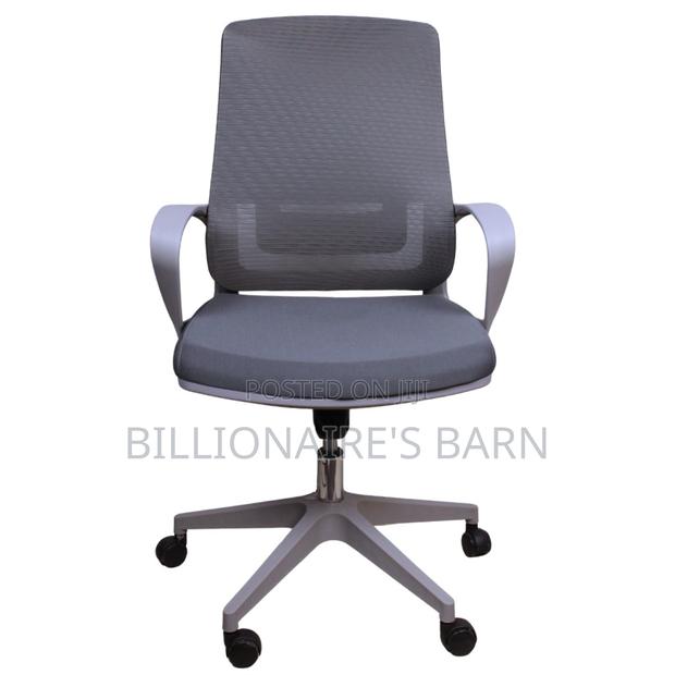 Grey Ergonomic Mesh Office Chair
