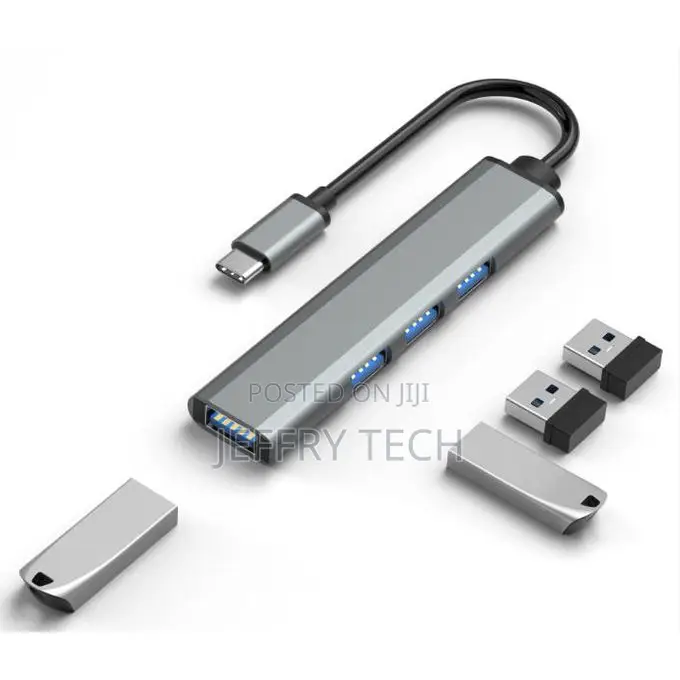 Barksdale Type C Usb Hub 3.0 4 Ports Extension Adapter