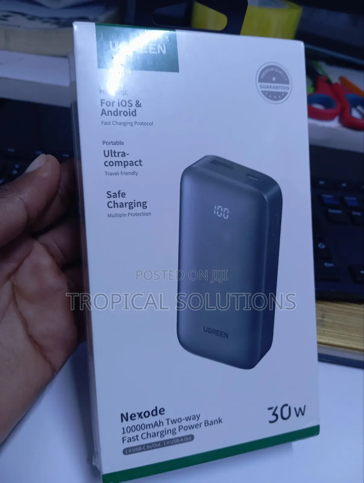 Ugreen Power Bank 10000mah 30w Two Way Fast Charging