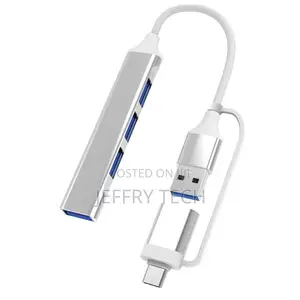 4-in-2 Usb Hub With Usb2.0/Usb3.0 Ports