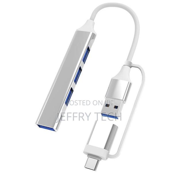 4-in-2 Usb Hub With Usb2.0/Usb3.0 Ports - main view