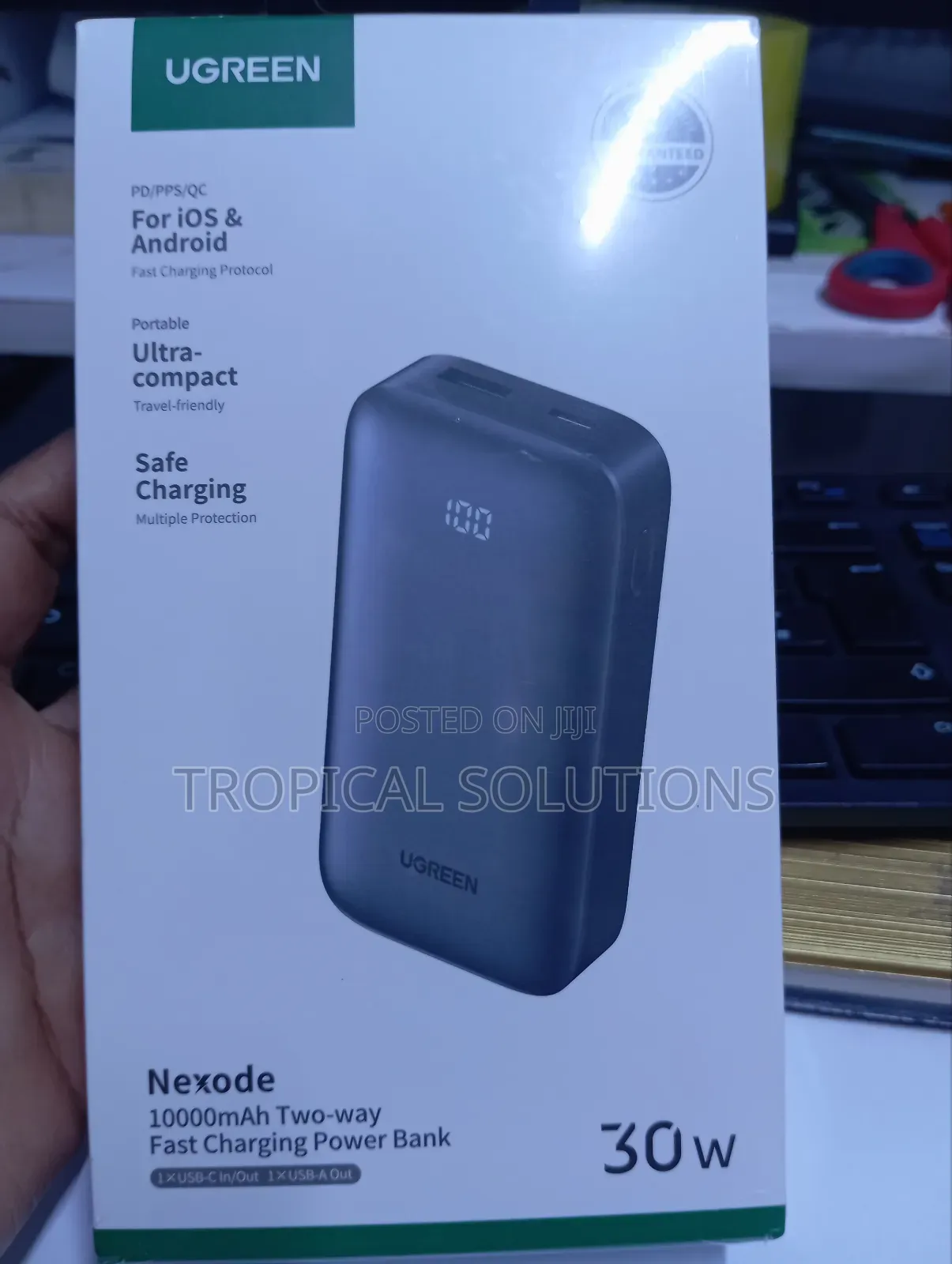 Powerbank 30w Ugreen Power Bank 10000mah Fast Charging