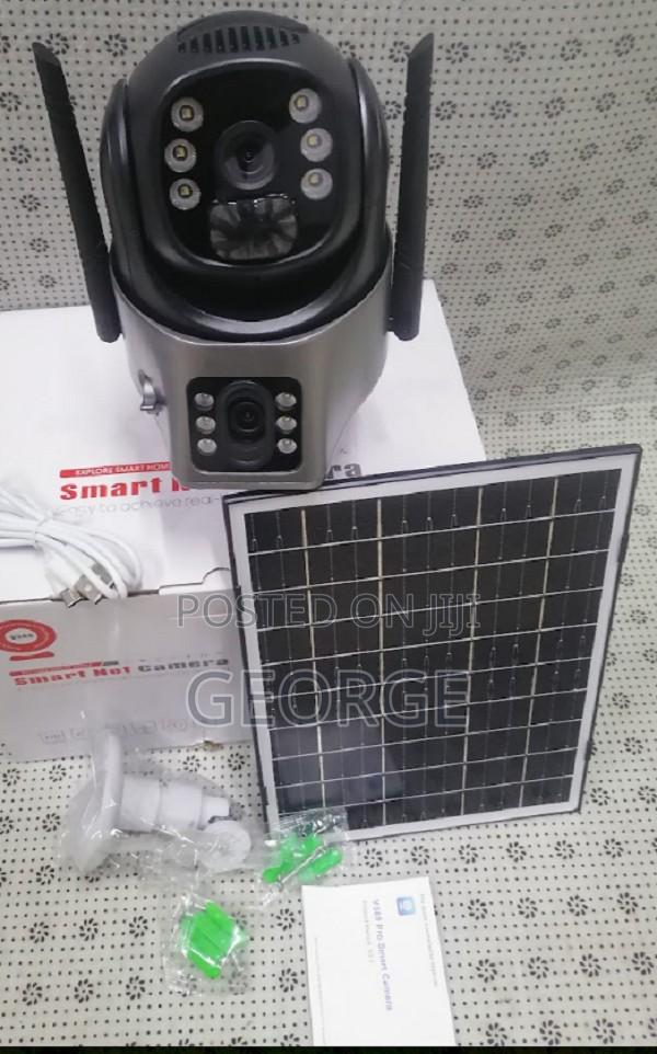 At 4g PTZ Solar Sim Card Solar Camera V380 Pro Dual Lens