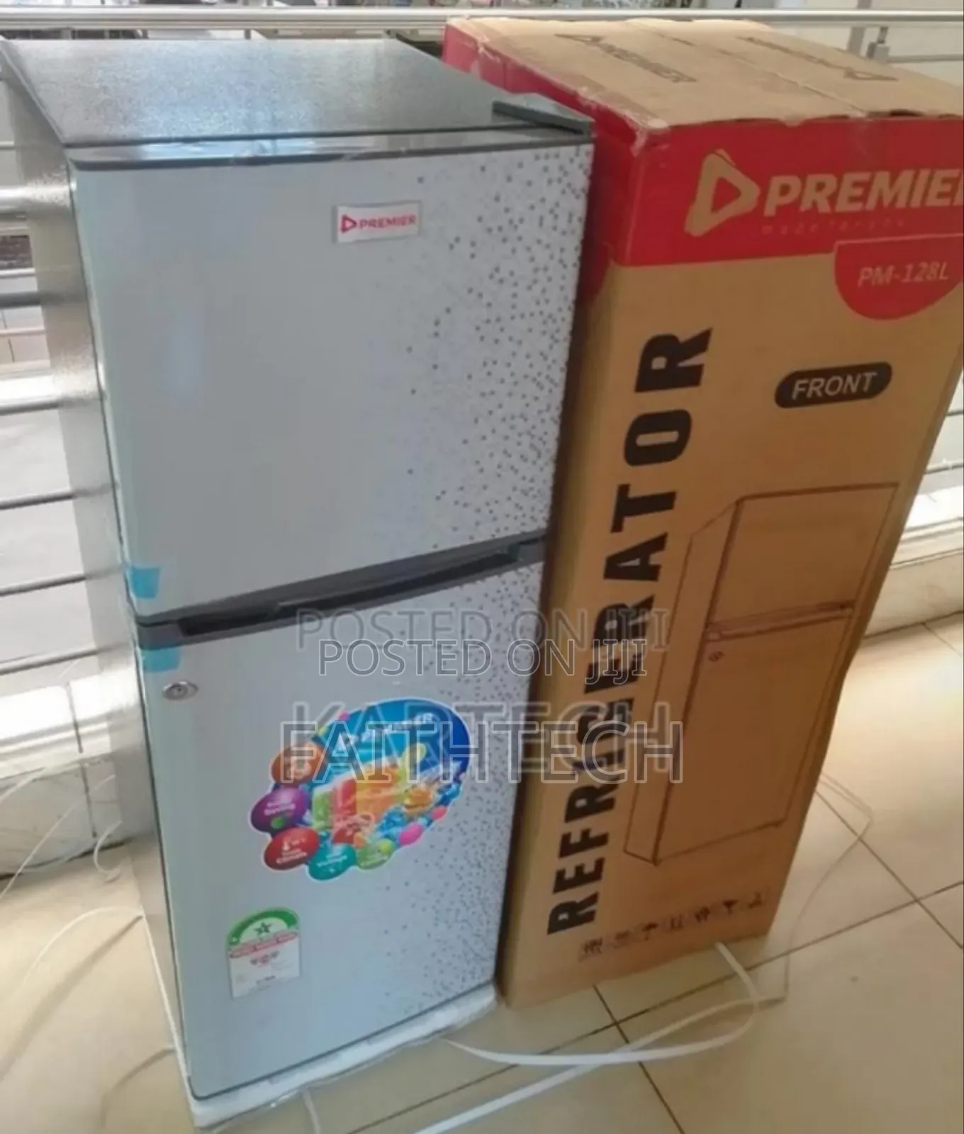 128litres Premier Refrigerator Double Door
