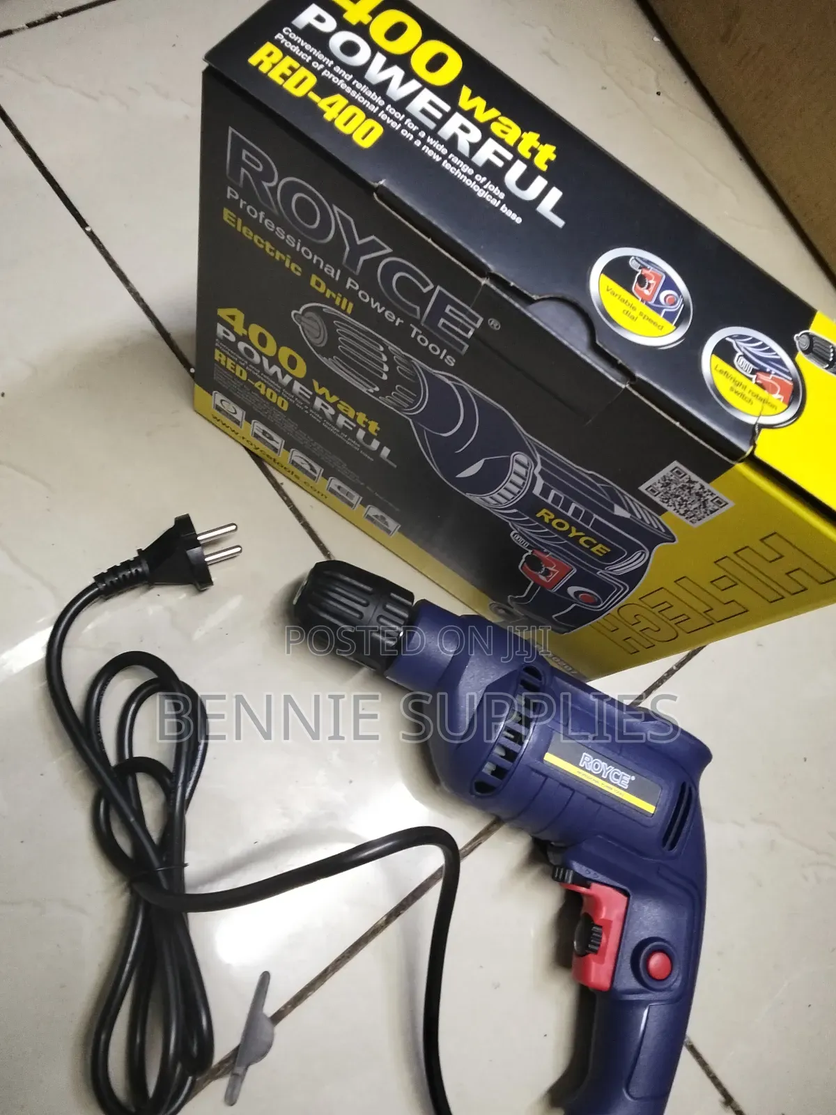 Available Royce Drill / 400 Watts Royce Drill