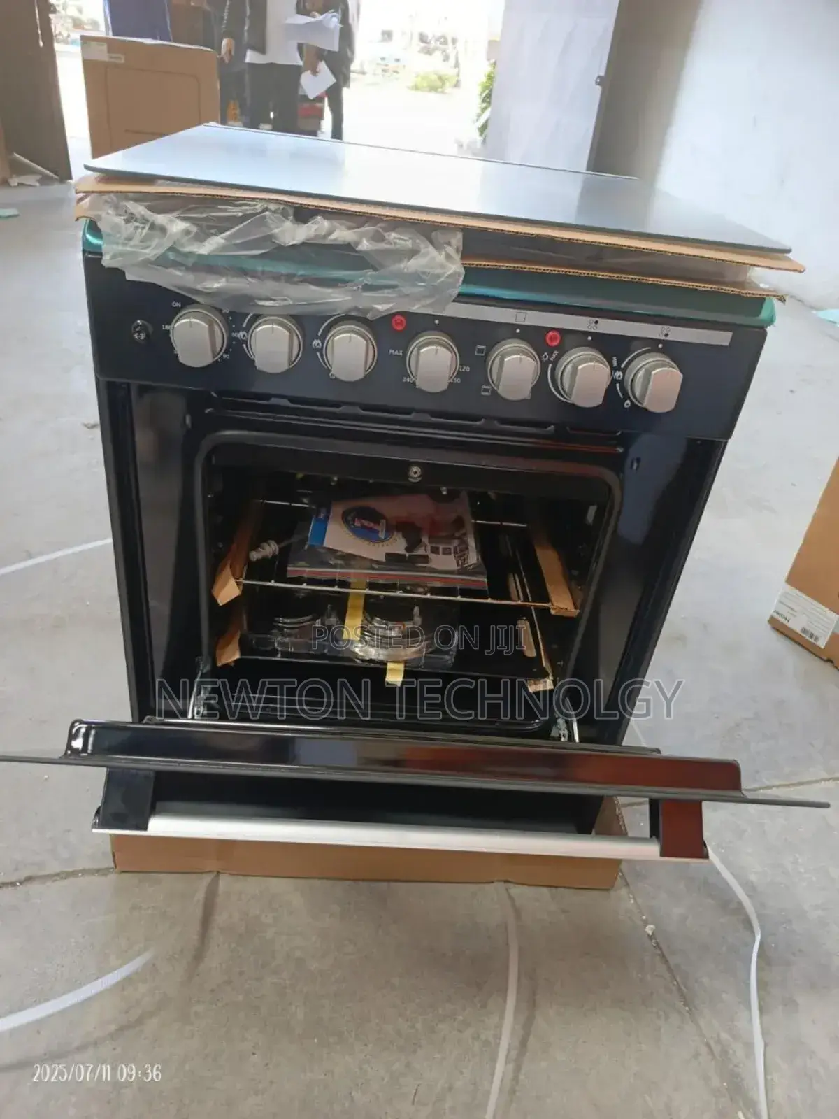 Haier 60 by 60 3+1 Wok Burner and Gas Sensor