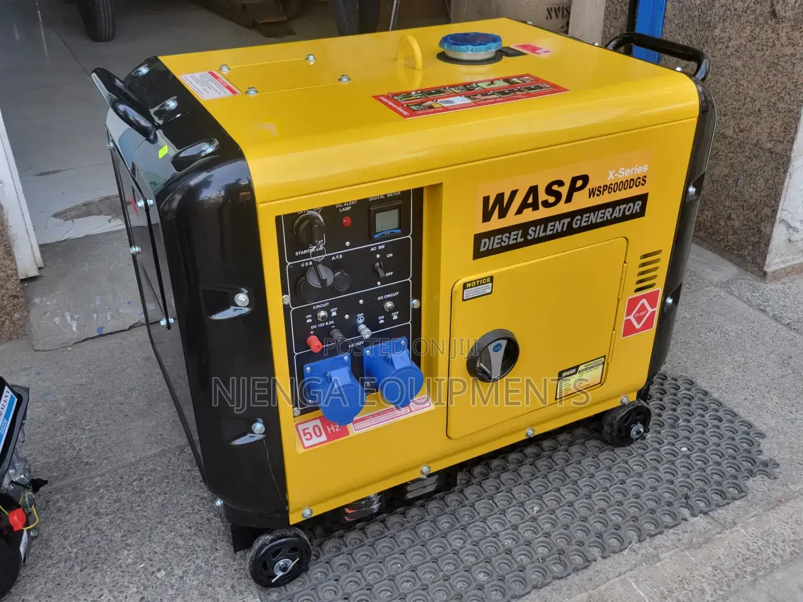Wsp6009dgs 5kw Generator - Wasp Diesel Series
