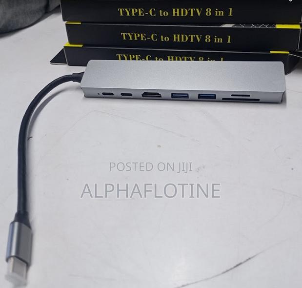 Multifunctional 8 in 1 Usb C Hub
