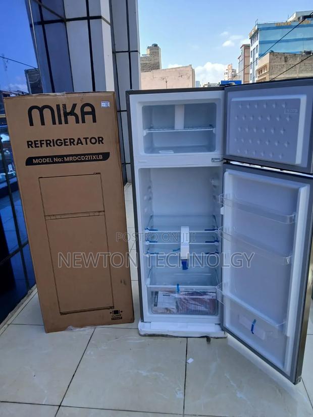 Mika 211litres Double Door Fridge Mrdcd211xlb