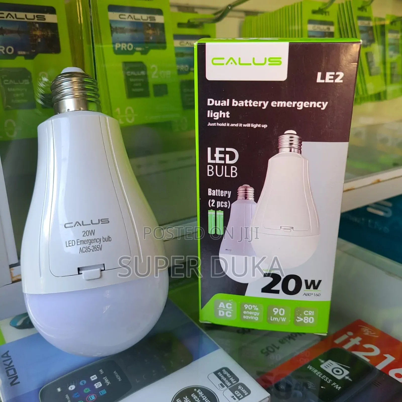 Calus 20w Led Emergency Bulb (Model: Le2).
