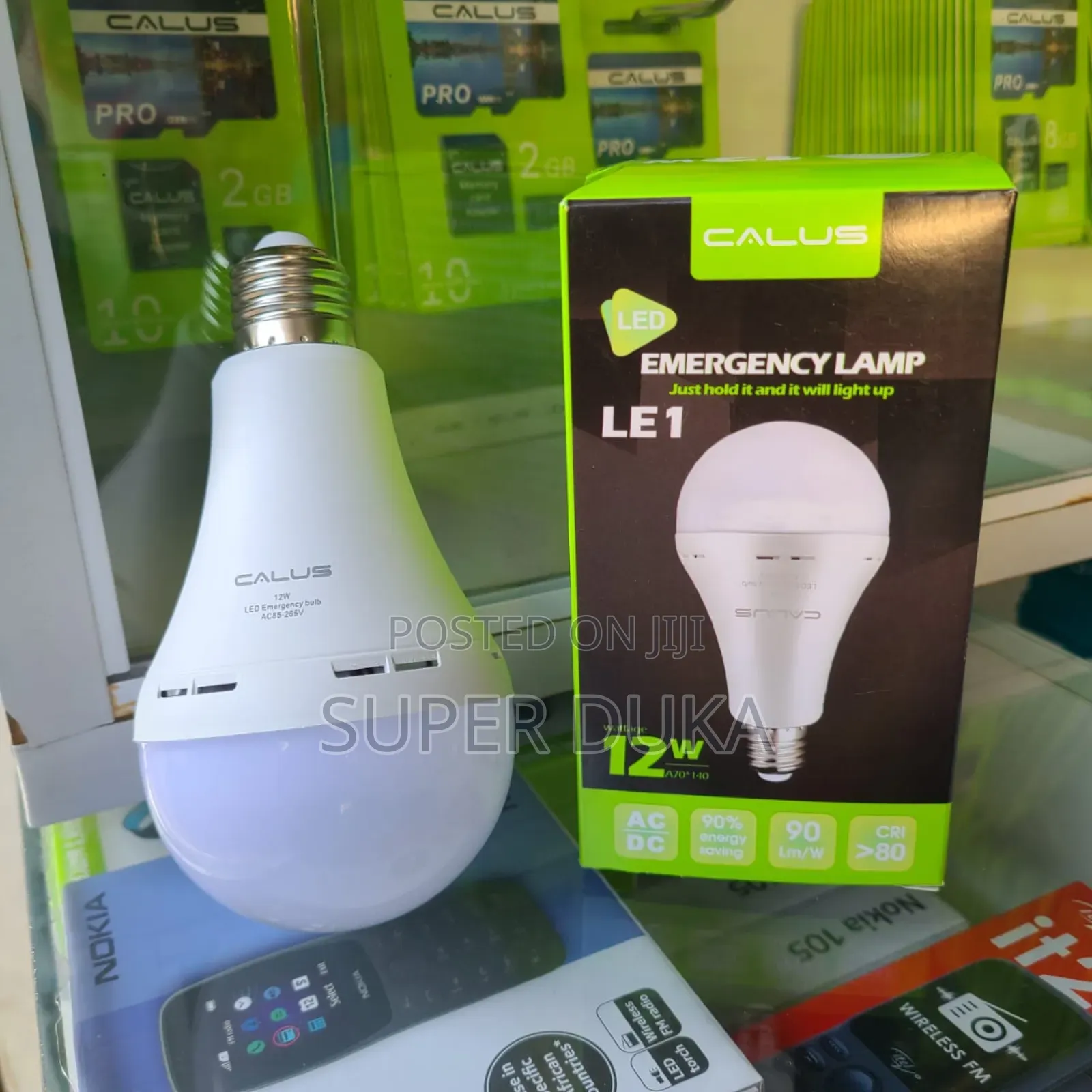 Calus Led Emergency Lamp, Model Le1