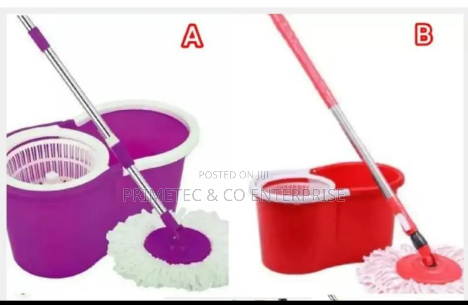 Metallic Spin Mop Multicolor