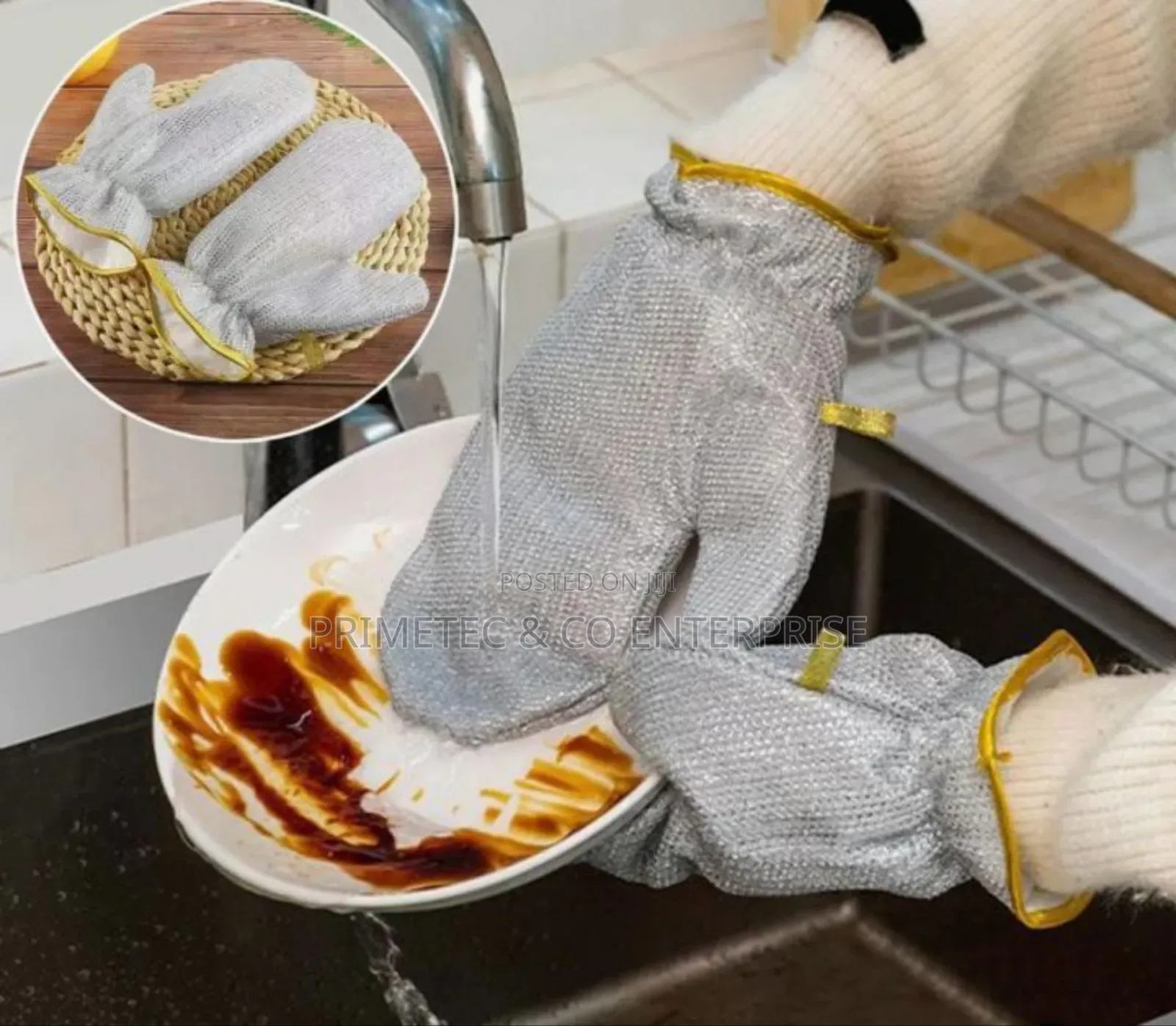 Steel Wire Dishwashing Gloves