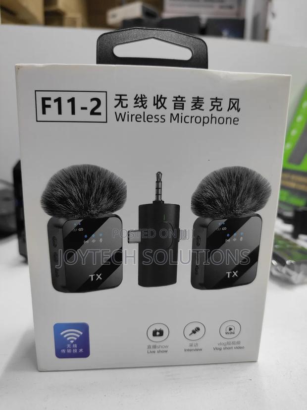 Microphone Lapel 3 in 1 Wireless Smartphone Mics. - thumbnail 2