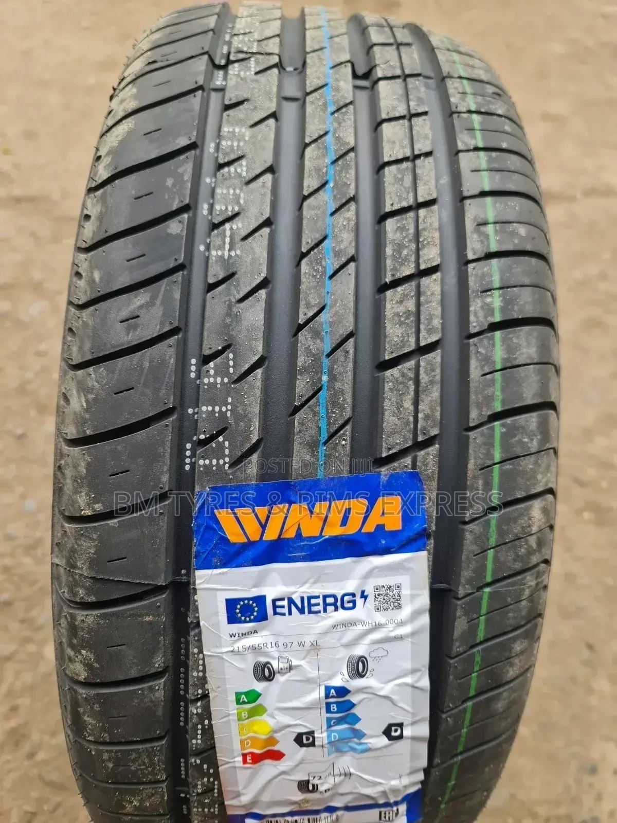 215 /55 R16 Winda Tyres (Highway Terrrain) Xl