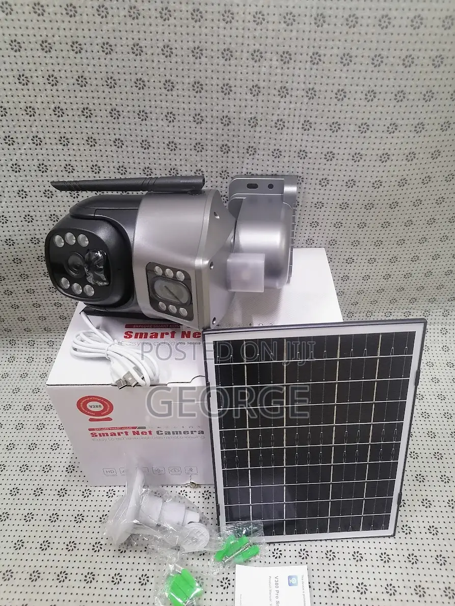 All Networks V380-Dual Lens 4g Solar >Security Camera