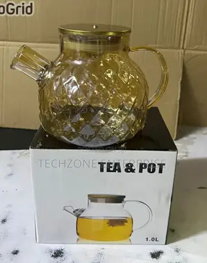 Heat Resistant Tea Pot Borrosilicate 1l 