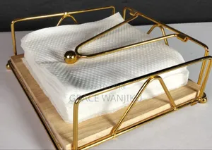Tissue Box (Gold)